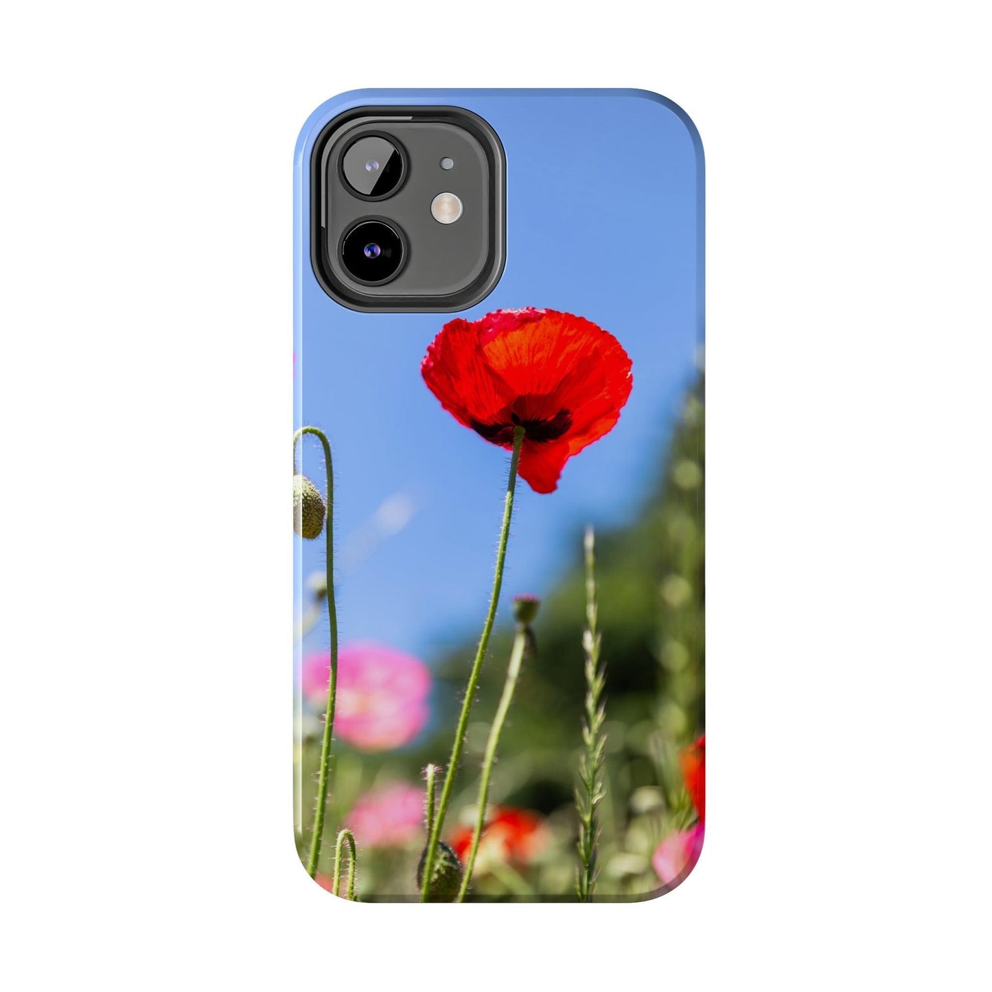 Red Poppy iPhone Case - Departures Print Shop