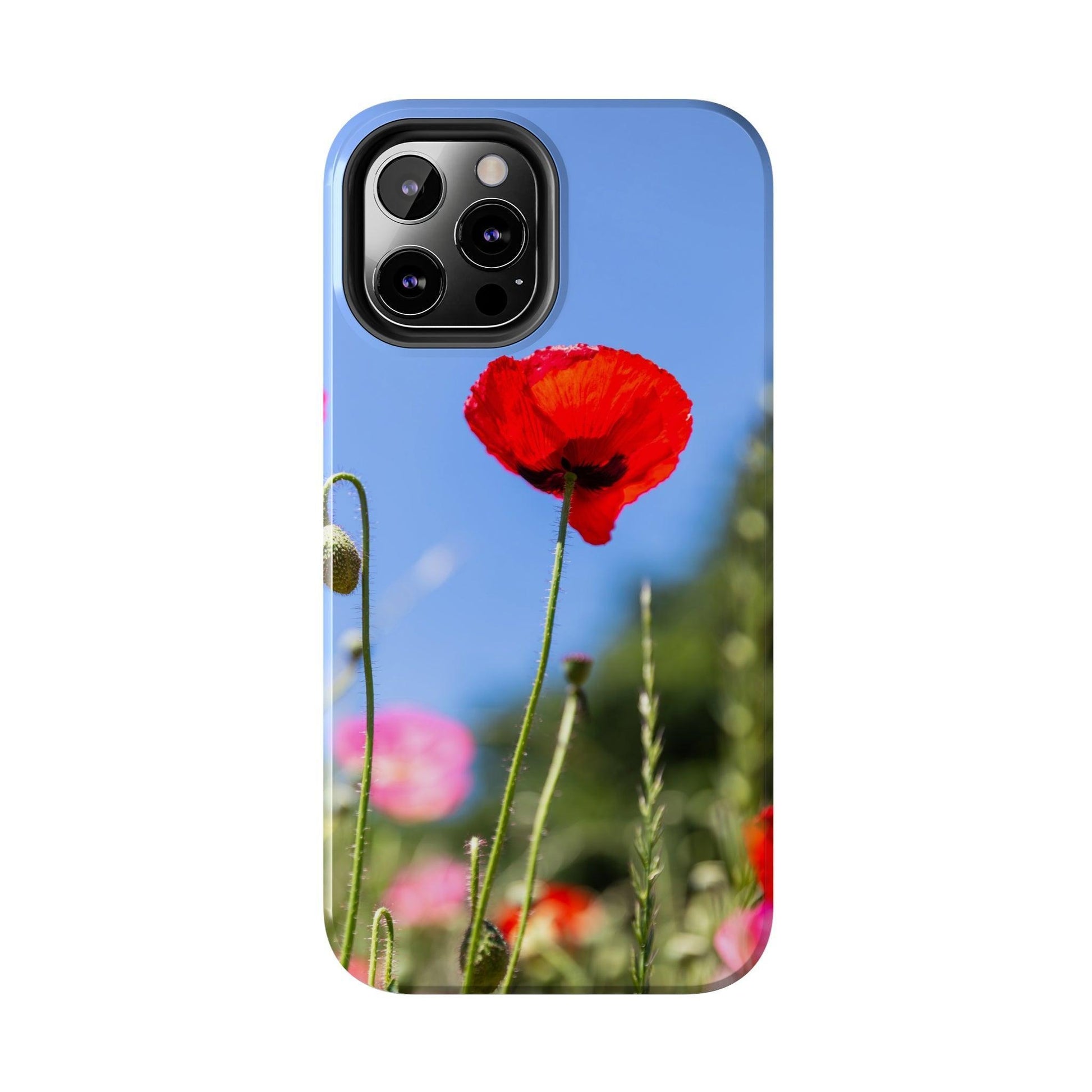 Red Poppy iPhone Case - Departures Print Shop