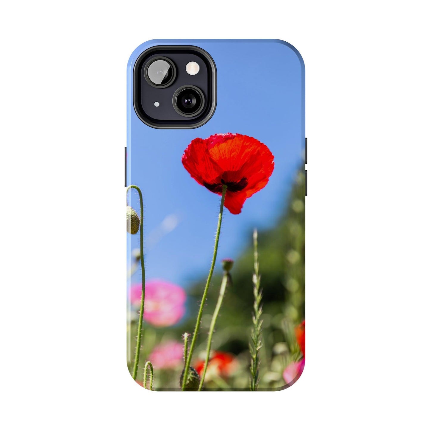 Red Poppy iPhone Case - Departures Print Shop