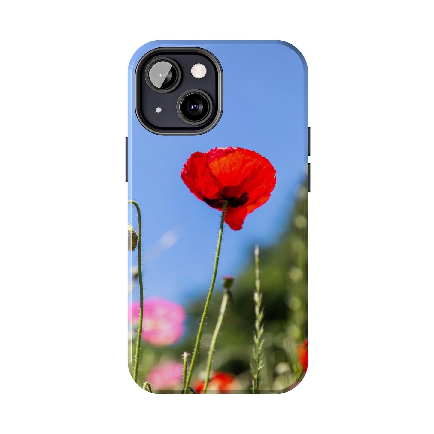 Red Poppy iPhone Case - Departures Print Shop