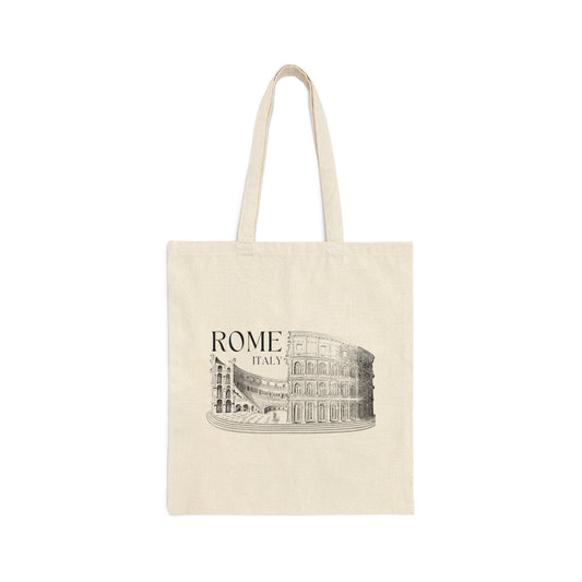 Roman Colosseum Canvas Tote Bag - Departures Print Shop