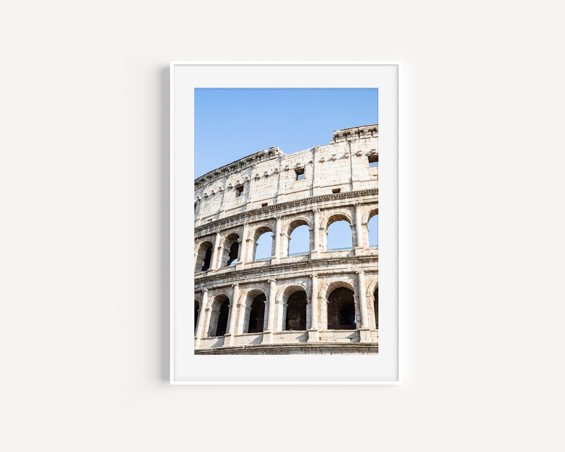 Roman Colosseum | Rome Italy Photography - Departures Print Shop