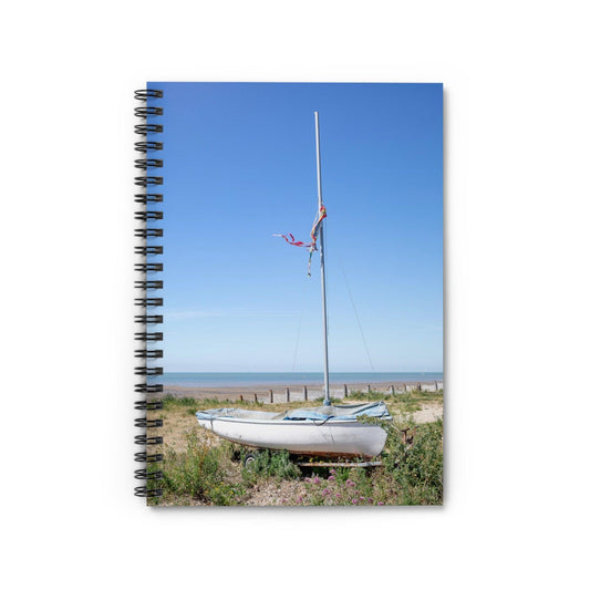 Sailboat Spiral Notebook - Departures Print Shop