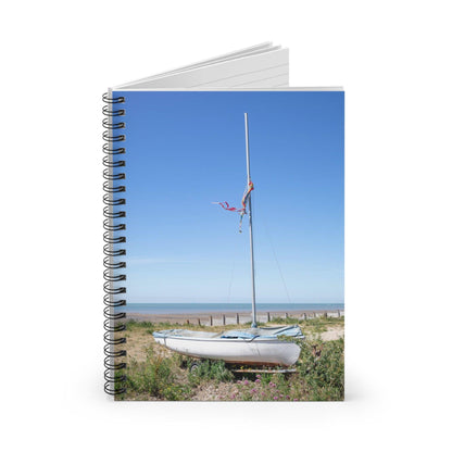 Sailboat Spiral Notebook - Departures Print Shop
