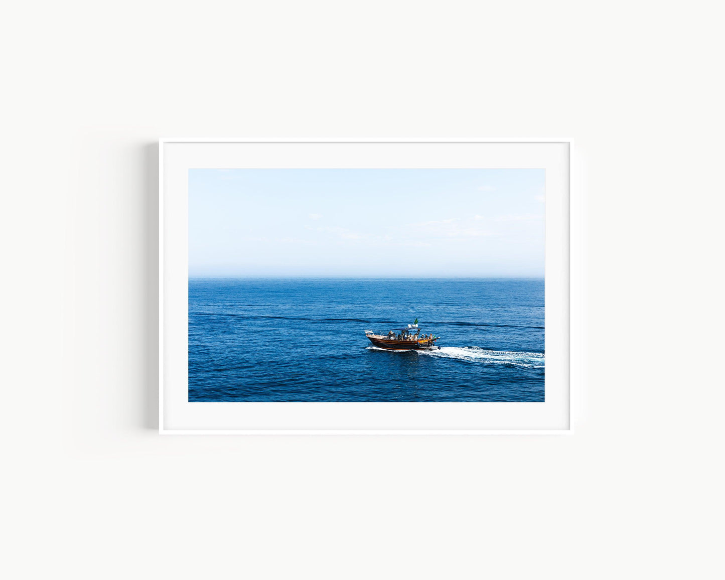 Sailing Capri Italy Photography Print - Departures Print Shop