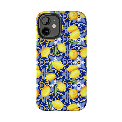 See You in Santorini Lemon Print Phone Case - Departures Print Shop