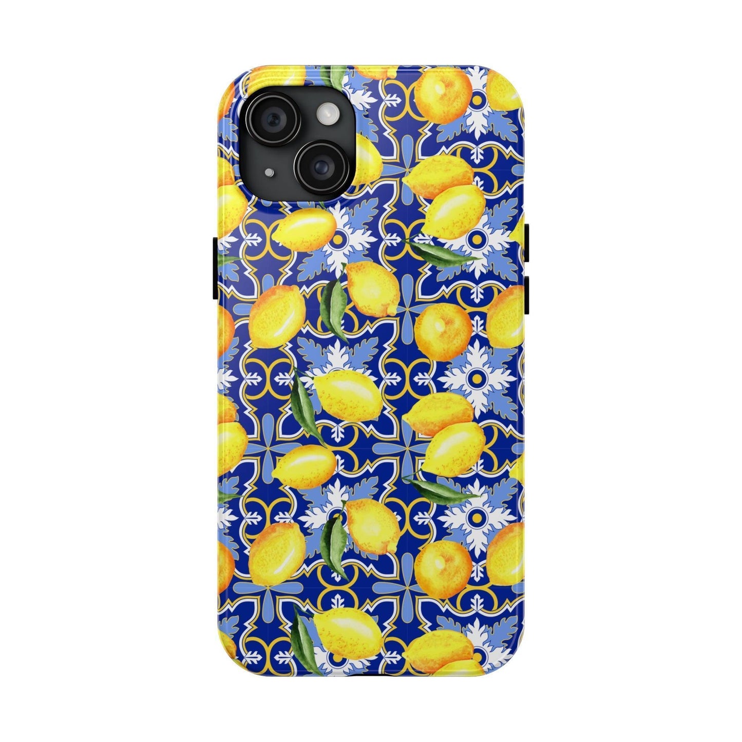 See You in Santorini Lemon Print Phone Case - Departures Print Shop