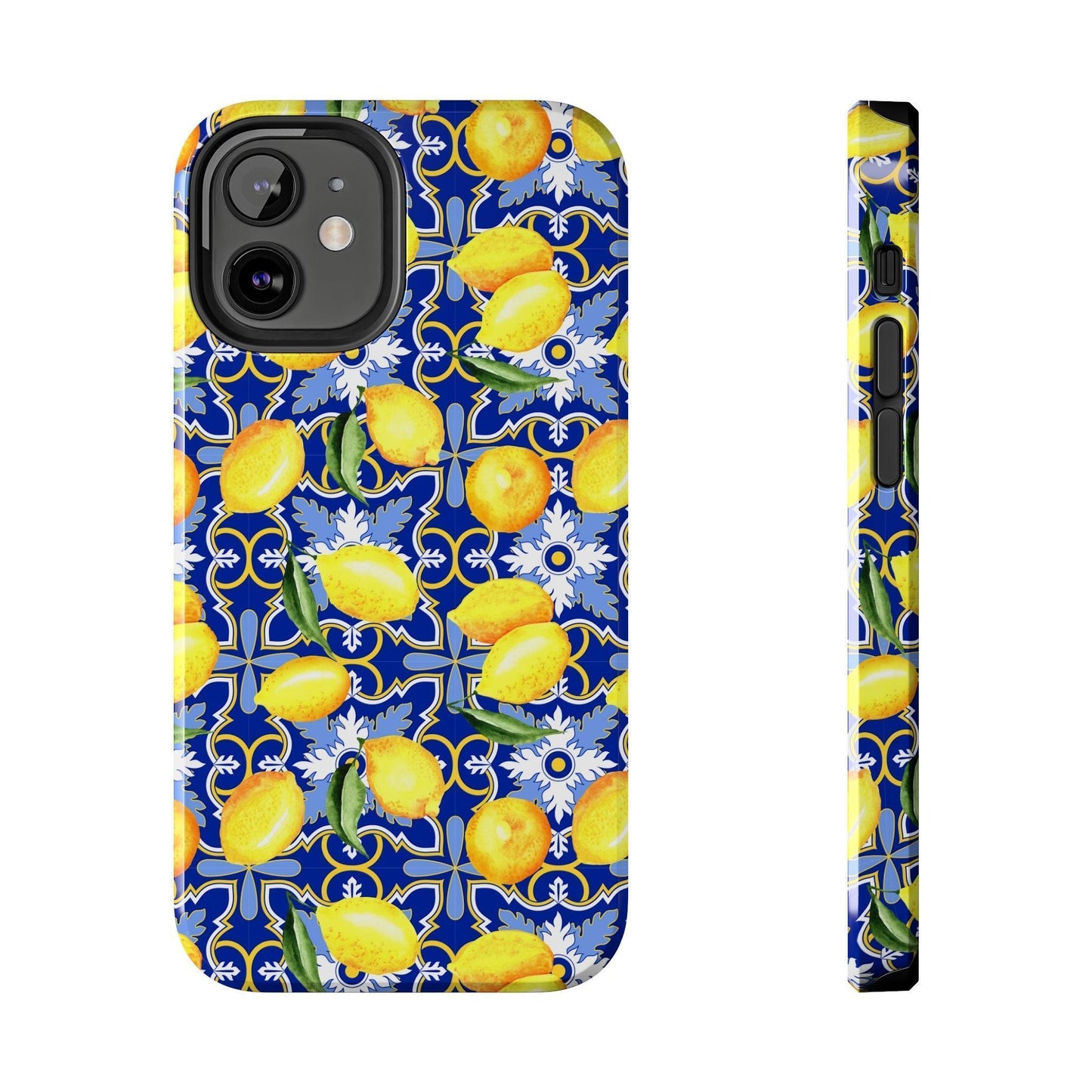 See You in Santorini Lemon Print Phone Case - Departures Print Shop