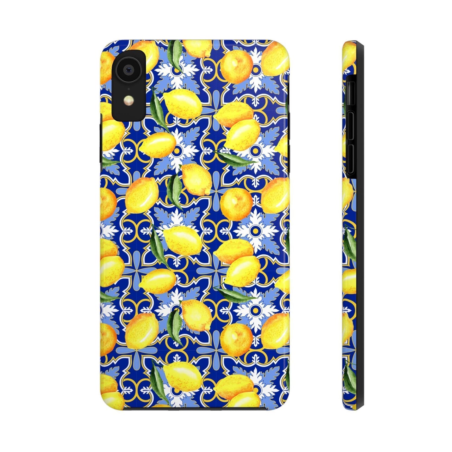 See You in Santorini Lemon Print Phone Case - Departures Print Shop