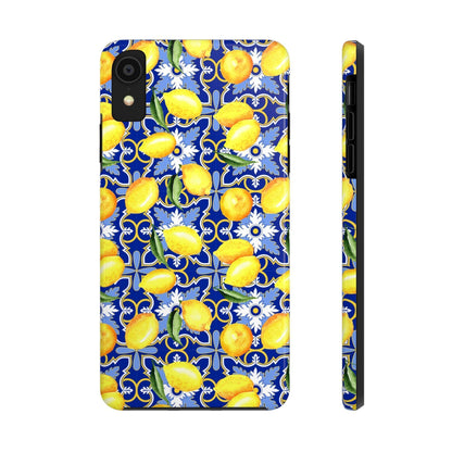 See You in Santorini Lemon Print Phone Case - Departures Print Shop