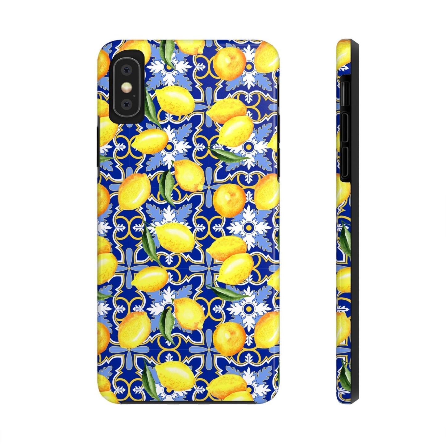 See You in Santorini Lemon Print Phone Case - Departures Print Shop