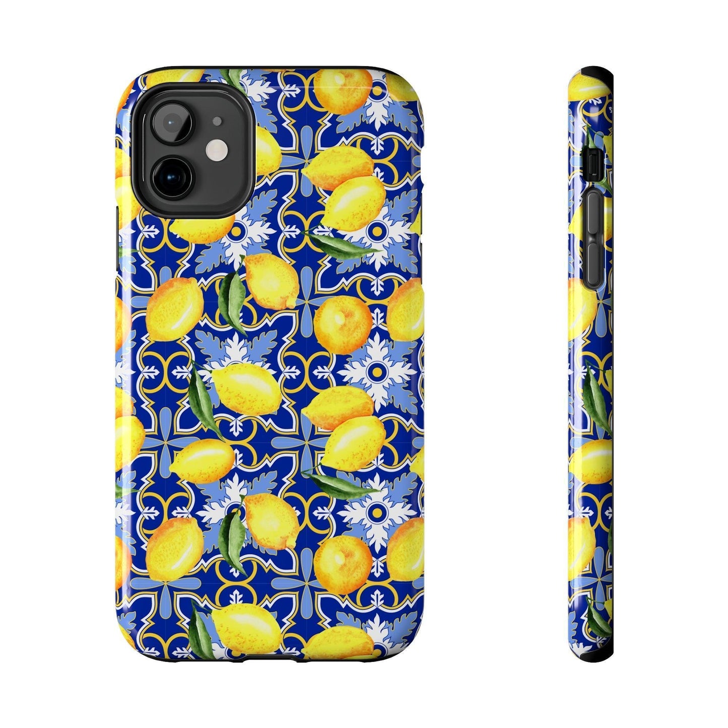 See You in Santorini Lemon Print Phone Case - Departures Print Shop