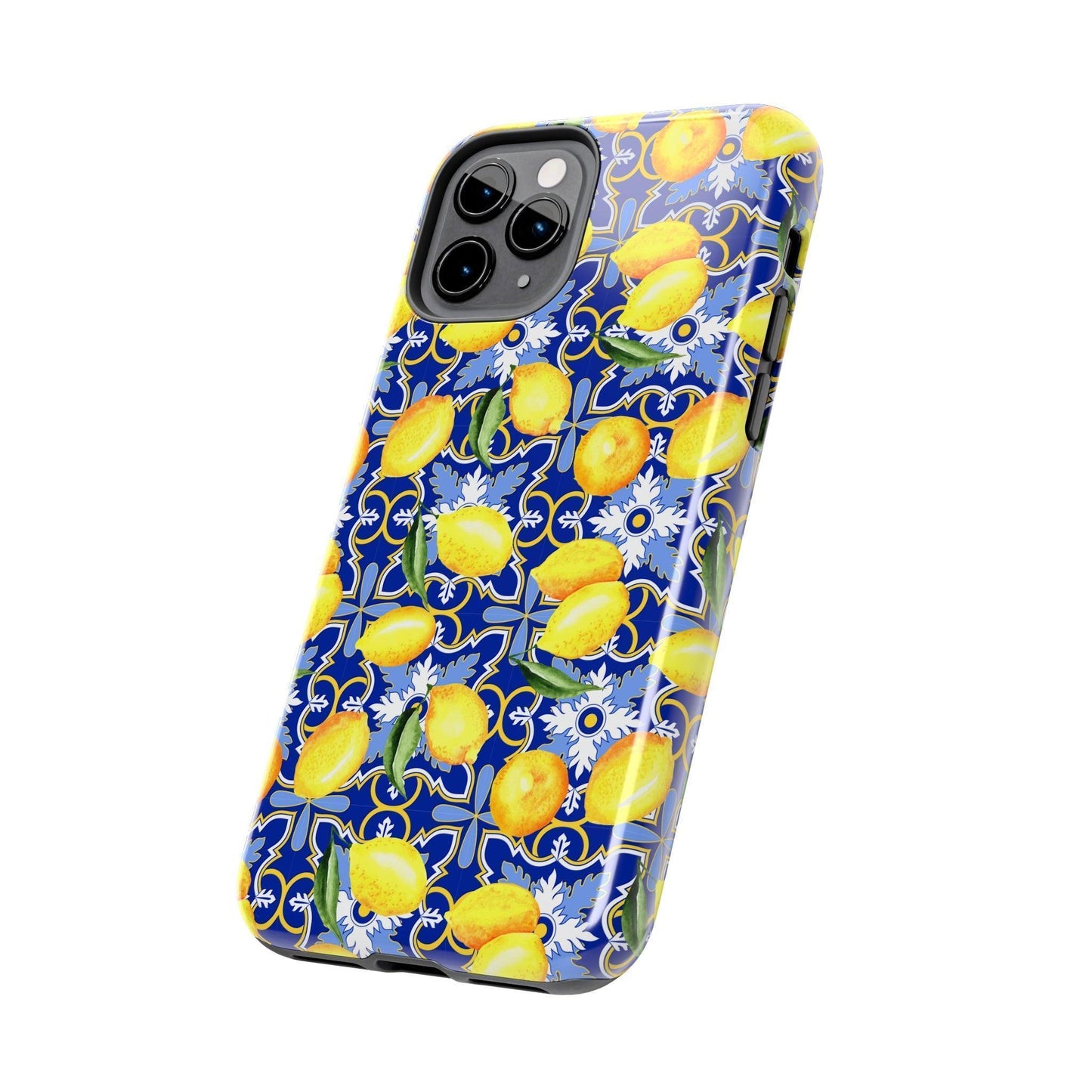 See You in Santorini Lemon Print Phone Case - Departures Print Shop