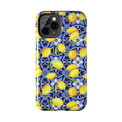 See You in Santorini Lemon Print Phone Case - Departures Print Shop