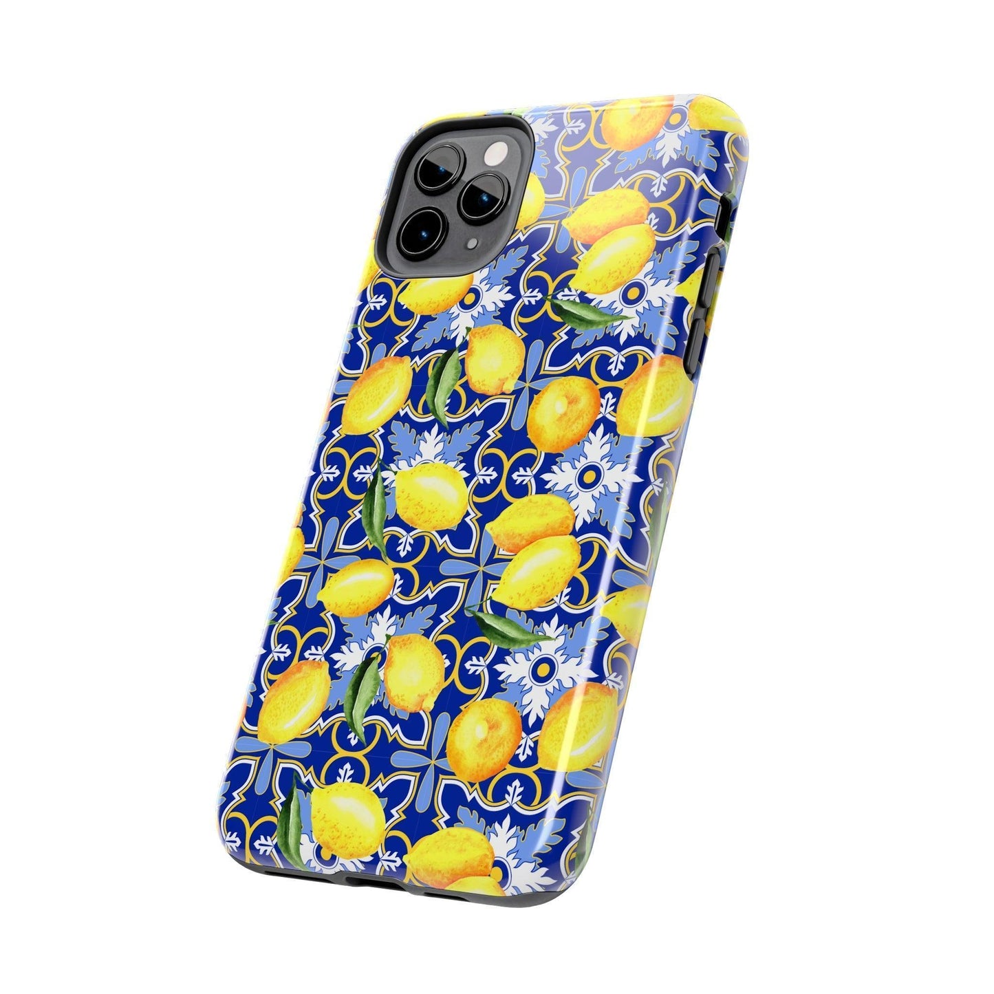 See You in Santorini Lemon Print Phone Case - Departures Print Shop