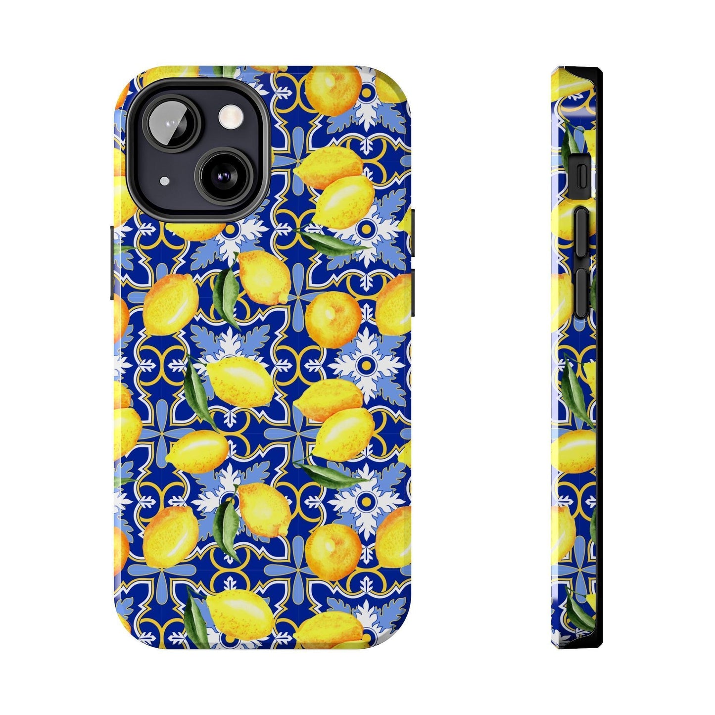 See You in Santorini Lemon Print Phone Case - Departures Print Shop