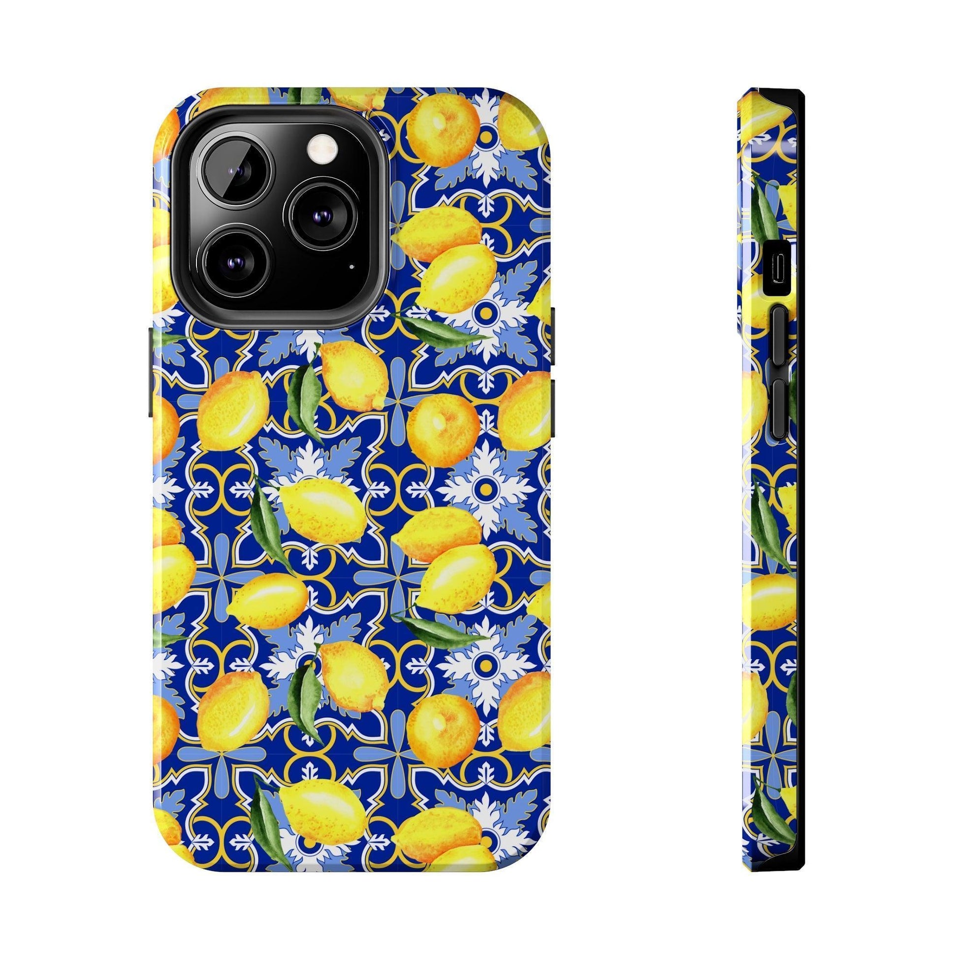 See You in Santorini Lemon Print Phone Case - Departures Print Shop