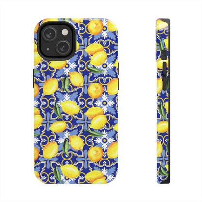 See You in Santorini Lemon Print Phone Case - Departures Print Shop