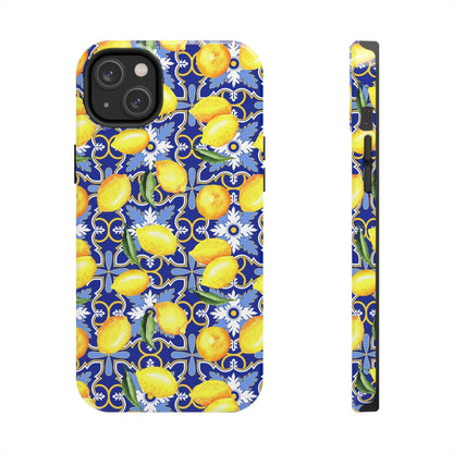 See You in Santorini Lemon Print Phone Case - Departures Print Shop