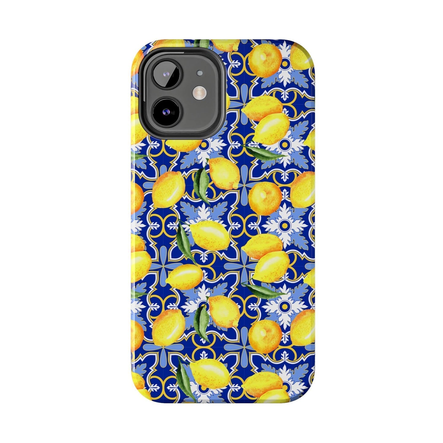 See You in Santorini Lemon Print Phone Case - Departures Print Shop