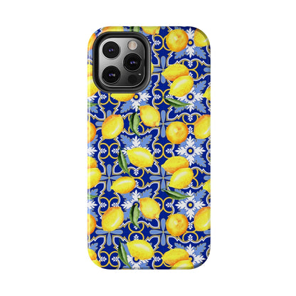 See You in Santorini Lemon Print Phone Case - Departures Print Shop