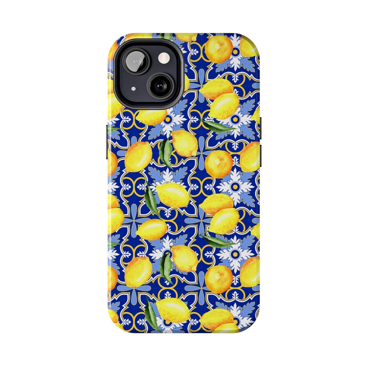 See You in Santorini Lemon Print Phone Case - Departures Print Shop