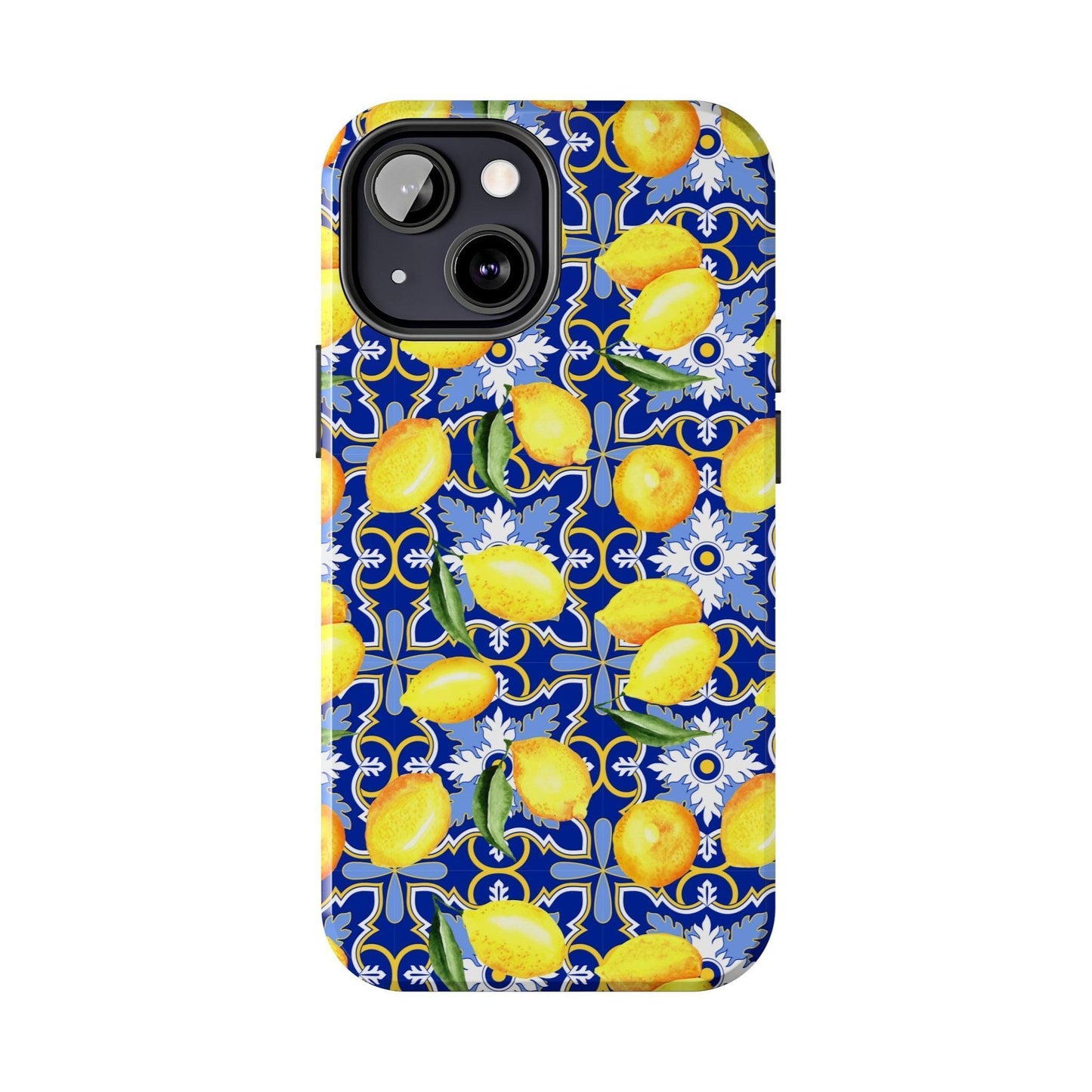 See You in Santorini Lemon Print Phone Case - Departures Print Shop