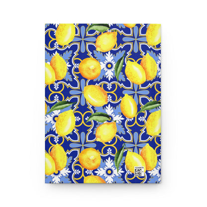 See You in Santorini | Lemon Print Notebook - Departures Print Shop