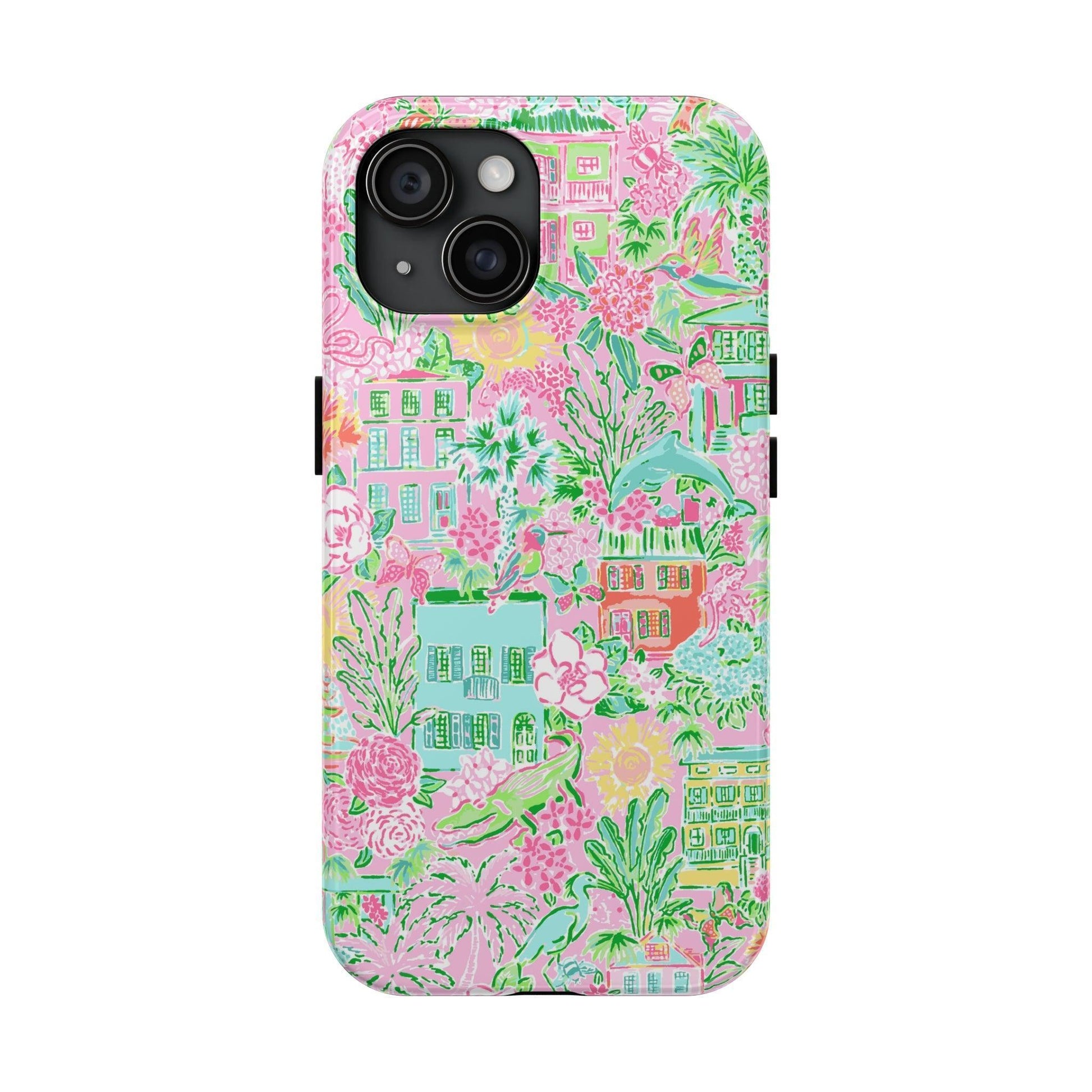 Southern Charm Pastel Phone Case - Departures Print Shop