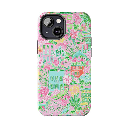 Southern Charm Pastel Phone Case - Departures Print Shop