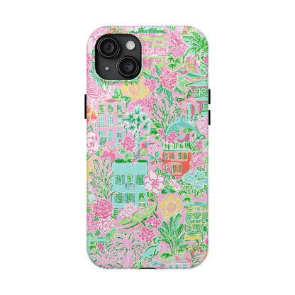 Southern Charm Pastel Phone Case - Departures Print Shop