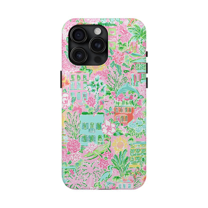 Southern Charm Pastel Phone Case - Departures Print Shop