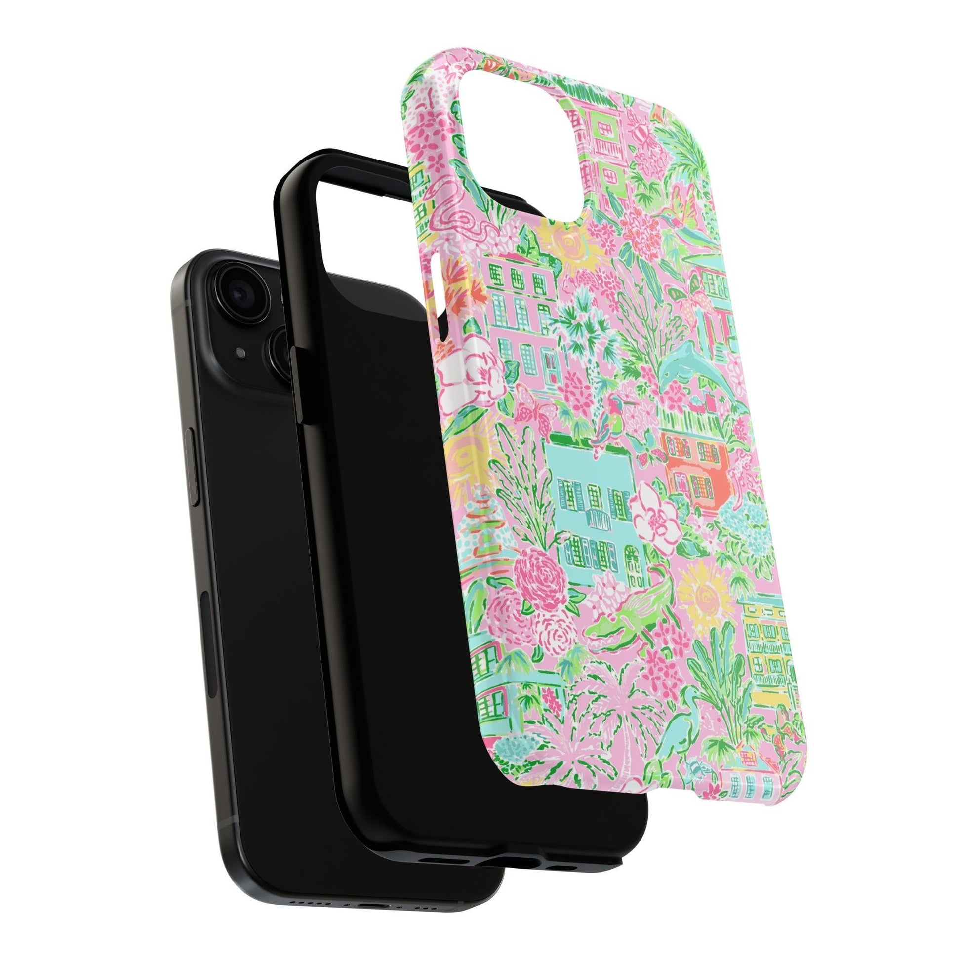 Southern Charm Pastel Phone Case - Departures Print Shop