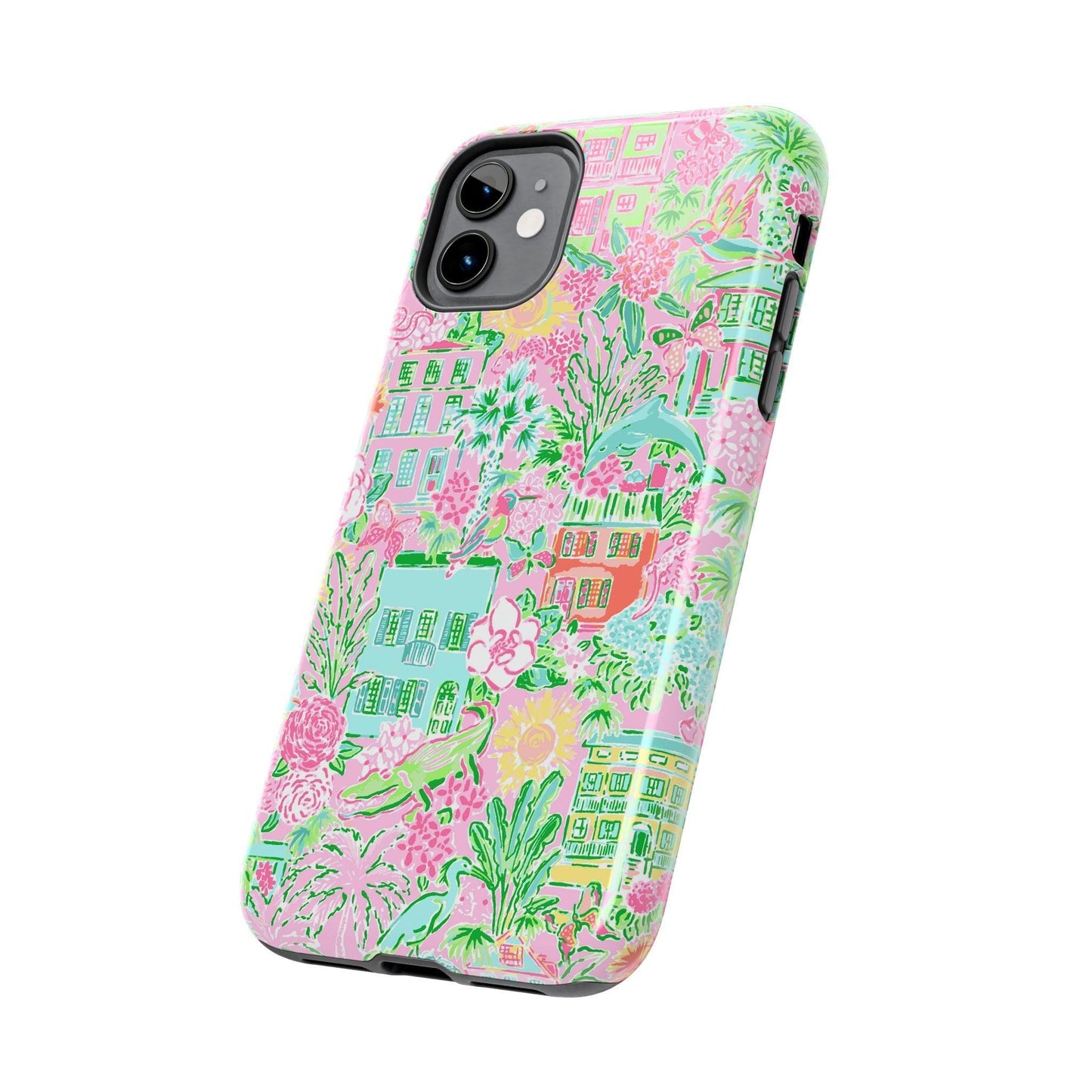 Southern Charm Pastel Phone Case - Departures Print Shop