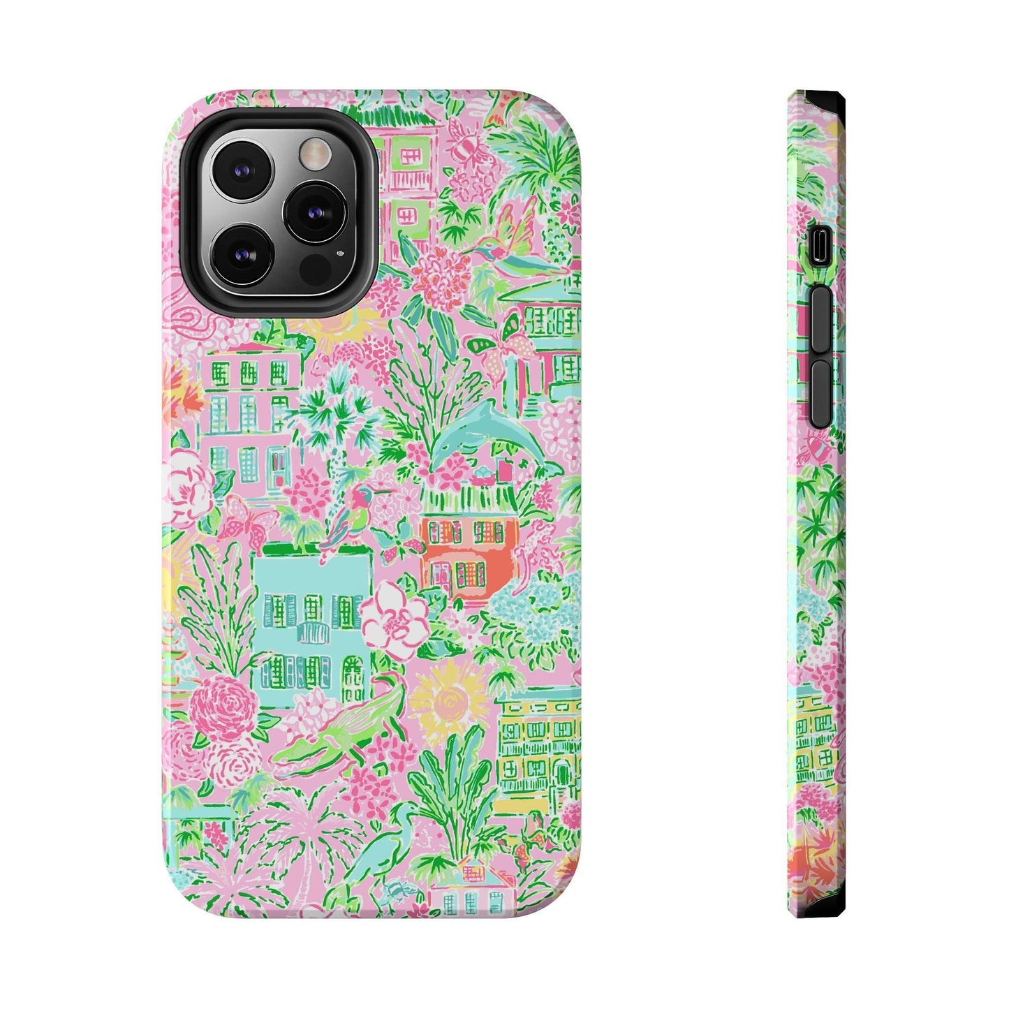 Southern Charm Pastel Phone Case - Departures Print Shop