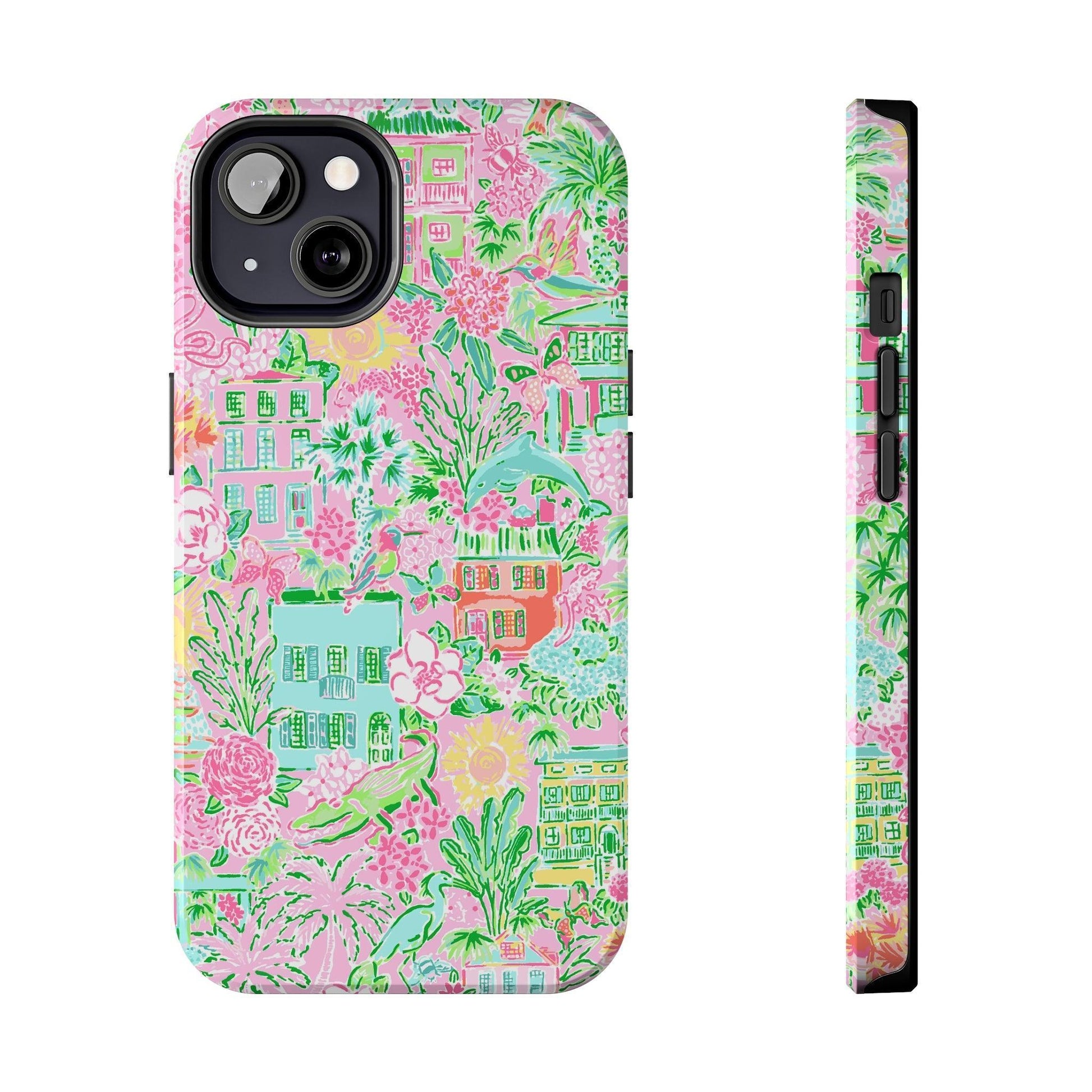 Southern Charm Pastel Phone Case - Departures Print Shop