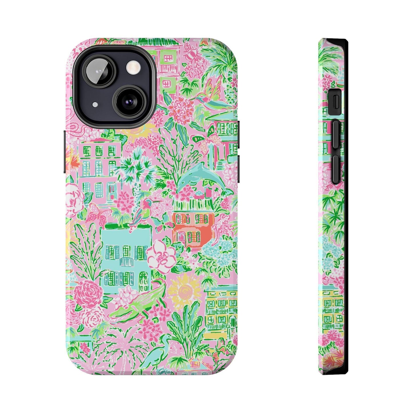 Southern Charm Pastel Phone Case - Departures Print Shop