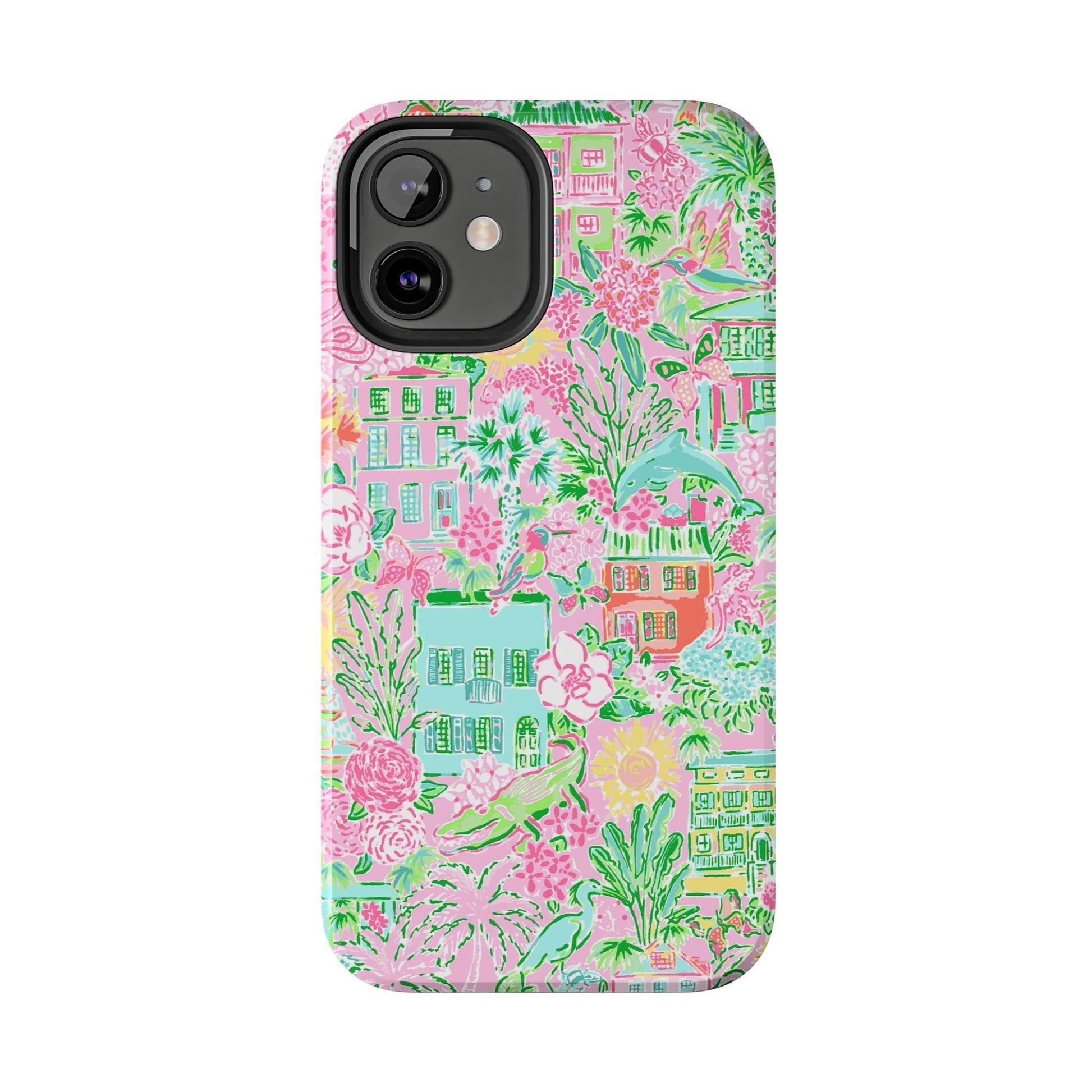 Southern Charm Pastel Phone Case - Departures Print Shop