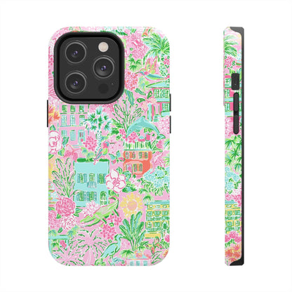 Southern Charm Pastel Phone Case - Departures Print Shop