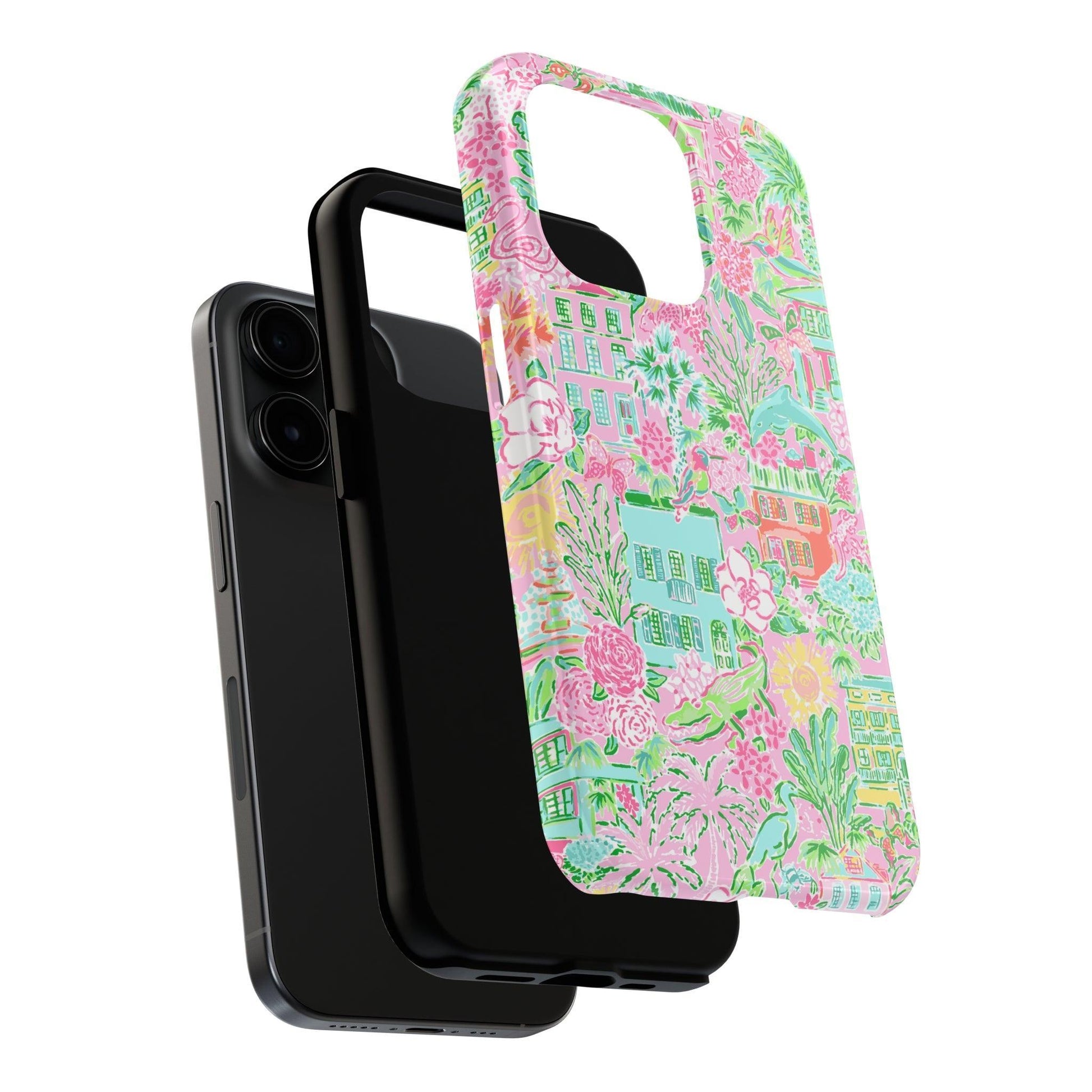 Southern Charm Pastel Phone Case - Departures Print Shop