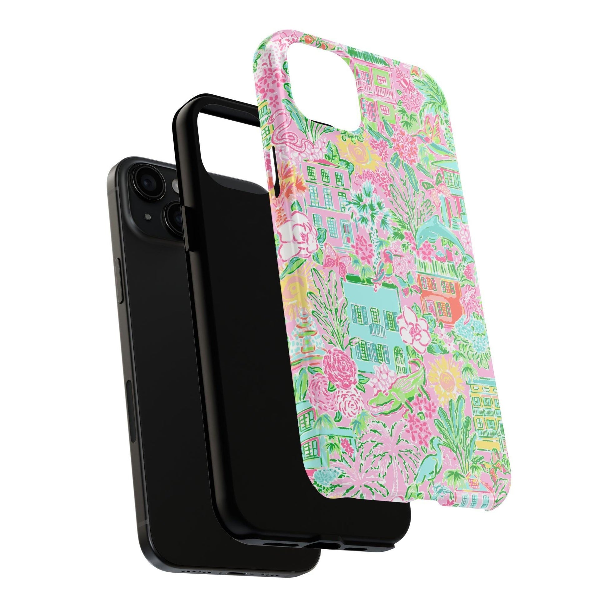 Southern Charm Pastel Phone Case - Departures Print Shop