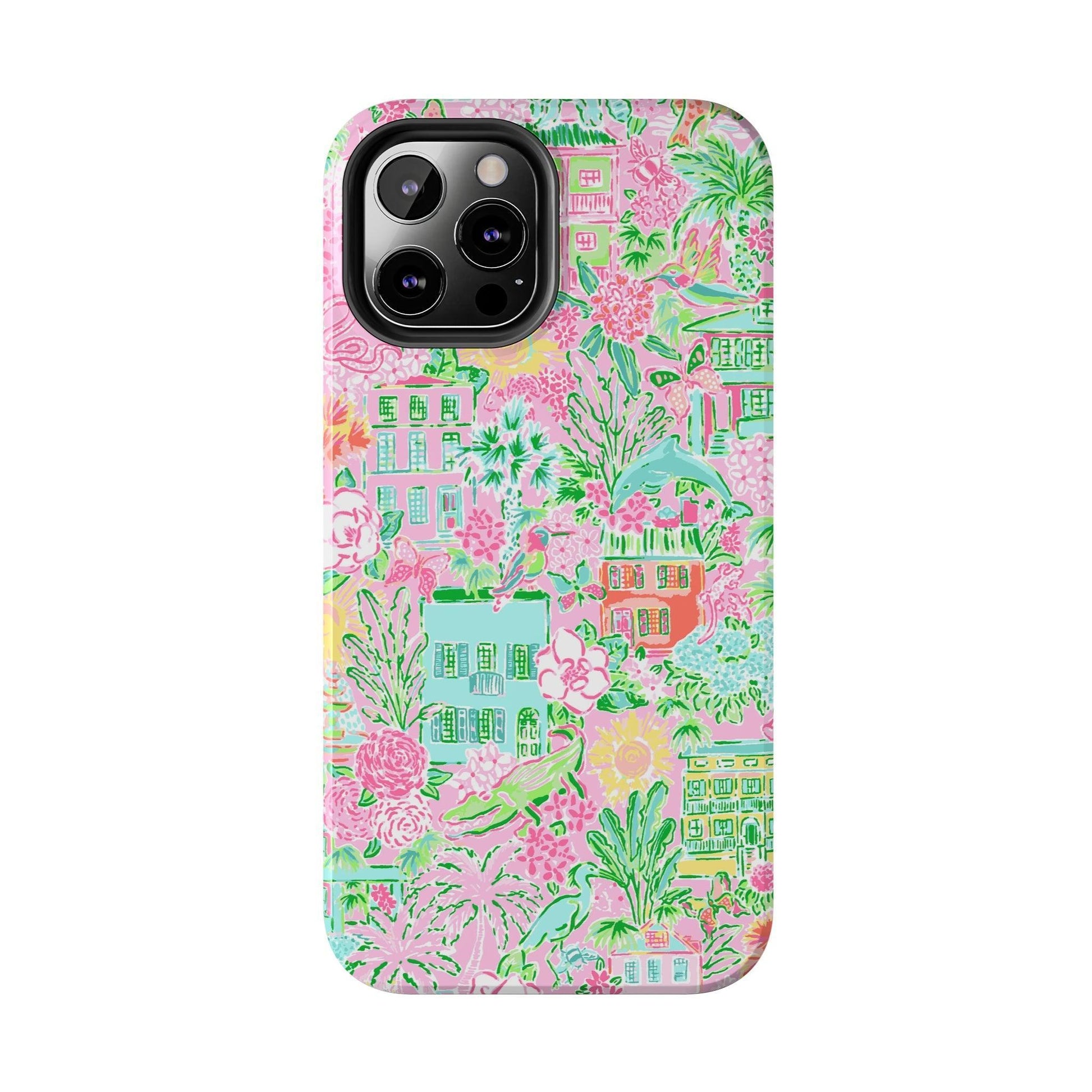 Southern Charm Pastel Phone Case - Departures Print Shop