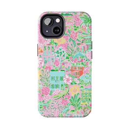 Southern Charm Pastel Phone Case - Departures Print Shop