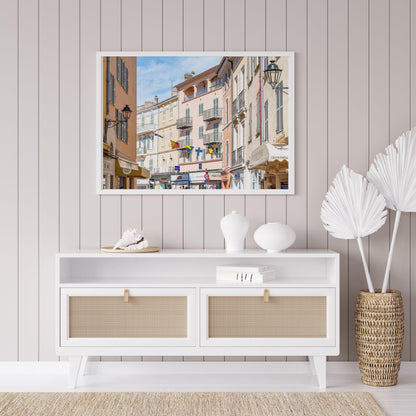 St. Tropez Alleyway | South of France Photography Print - Departures Print Shop