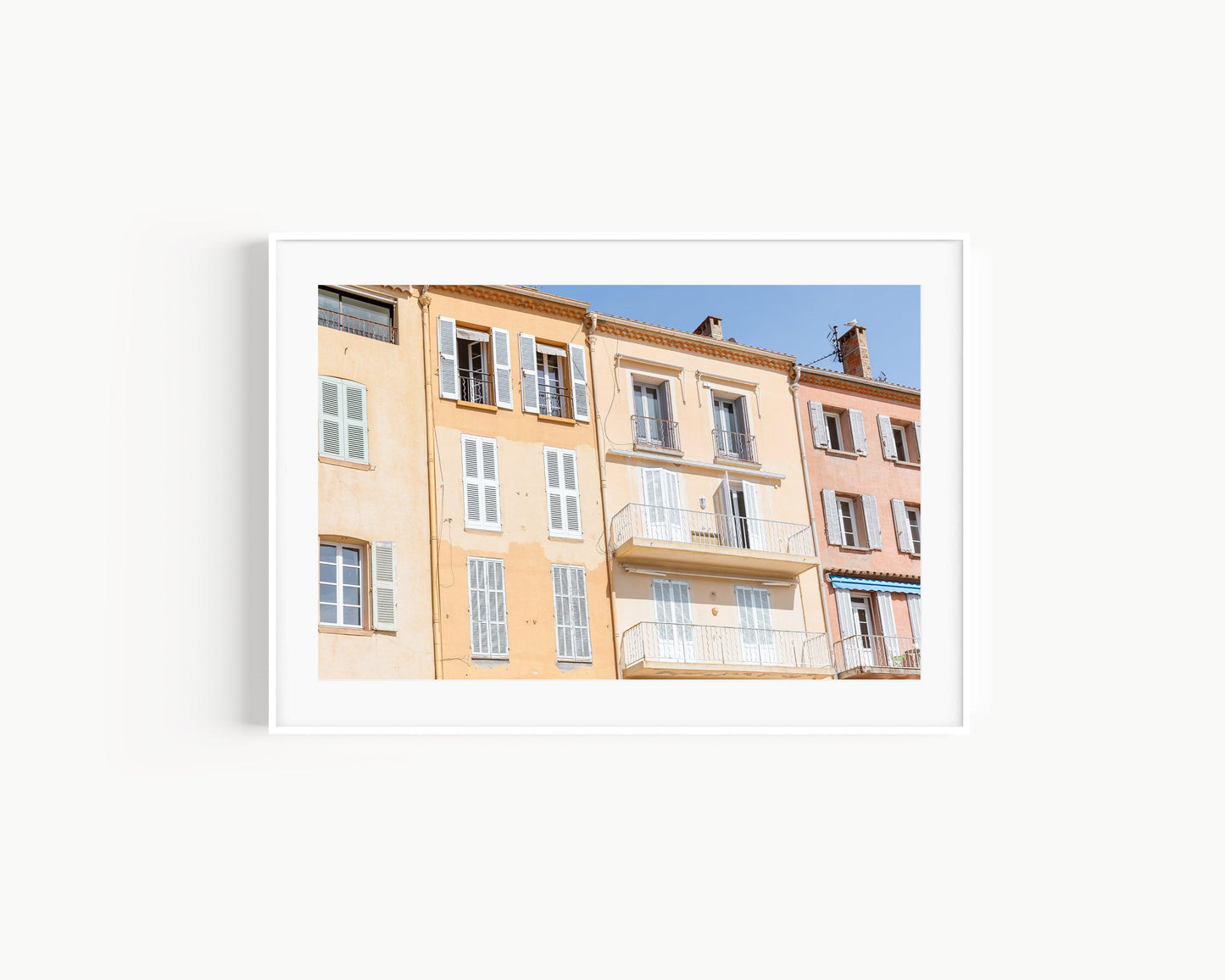 St. Tropez Architecture II | French Riviera Photography Print - Departures Print Shop
