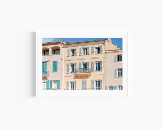 St. Tropez Architecture IV | South of France Photography Print - Departures Print Shop
