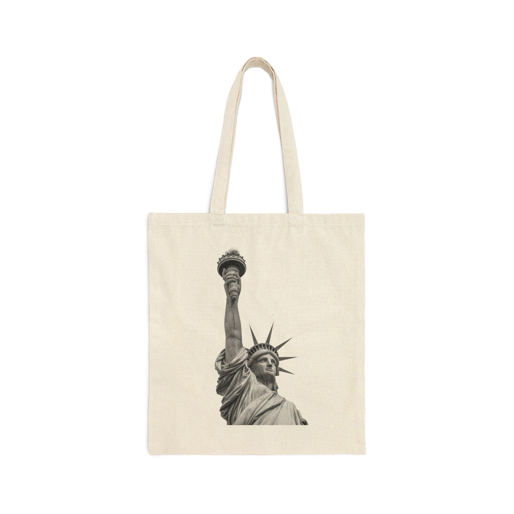 Statue of Liberty Canvas Tote Bag - Departures Print Shop