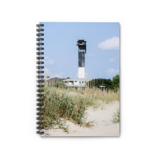 Sullivan's Island Lighthouse Spiral Notebook - Departures Print Shop