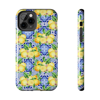 Summer in Positano Lemon Print Phone Case - Departures Print Shop