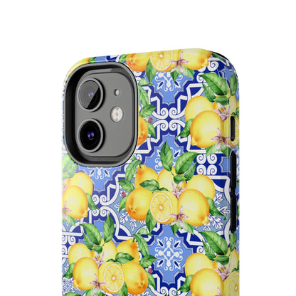 Summer in Positano Lemon Print Phone Case - Departures Print Shop